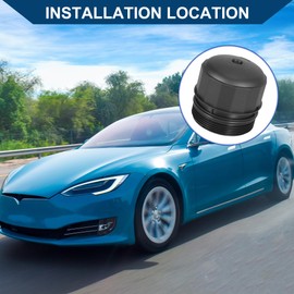 Hihaha No.AJ812282 Oil Filter Cap for Jaguar F-Pace F-Type/Inner/Durable / 1 Pcs Black