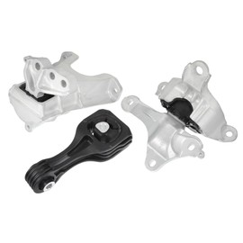 Hihaha 50820-TBA-A04 50890-TBA-A82 50850-TBC-A81 Engine Motor Trans Mount Set for Honda Civic L4 2.0L Automatic CVT 2016-2020 / Right Engine Motor Trans Torque Strut Mount / 1 Set