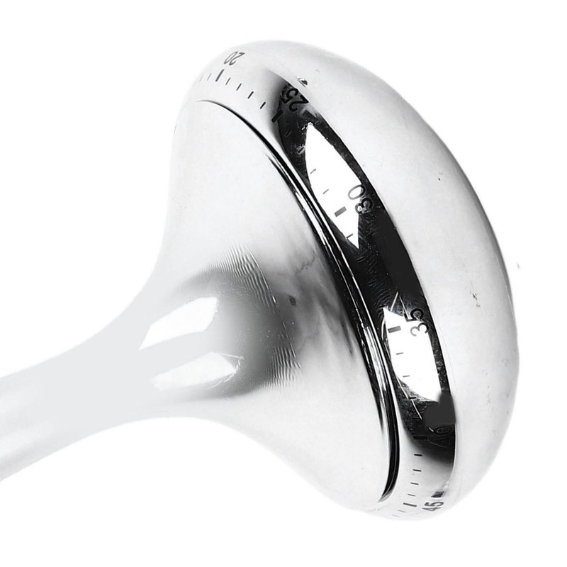 Mechanical Kitchen Timer Professional Spinning Top Shape Clear Scale High