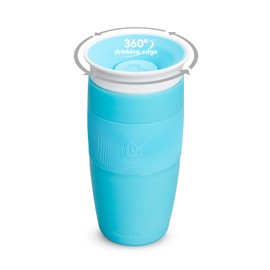 Munchkin Munchkin Sippy Cup for Toddlers, Miracle 360 Cup, 14 Ounce, Blue