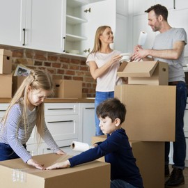 Stretch Film 4" × 500 ft, JUKFITA Shrink Wrap Rolls with Handle, 2 Pack Lightweight Plastic Wrap for Moving Waste-Free