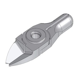 VESSEL Sliding Air Nipper Horizontal Blade/GT-NY10 Type Straight Blade for Resin (Reversed Blade) NY10RAJ