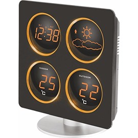 Technoline WS 6830 Weather Station with Weather Trend, Black