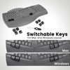 Perixx Perixx Periboard-612B Wireless Ergonomic Split Keyboard with Dual Mode