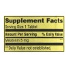 Melatonina 5mg 120cp Ayuda Dormir Suplemento Mejora Descanso Sabor Neutro