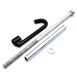 HAOTOM 4Pcs Spare Tire Bracket Screw Bolt Rod Hook Kit Compatible for Mitsubishi Outlander 2013 2014 2015 2016 2017 2018 2019 2020 2021 MR594567 MF450007