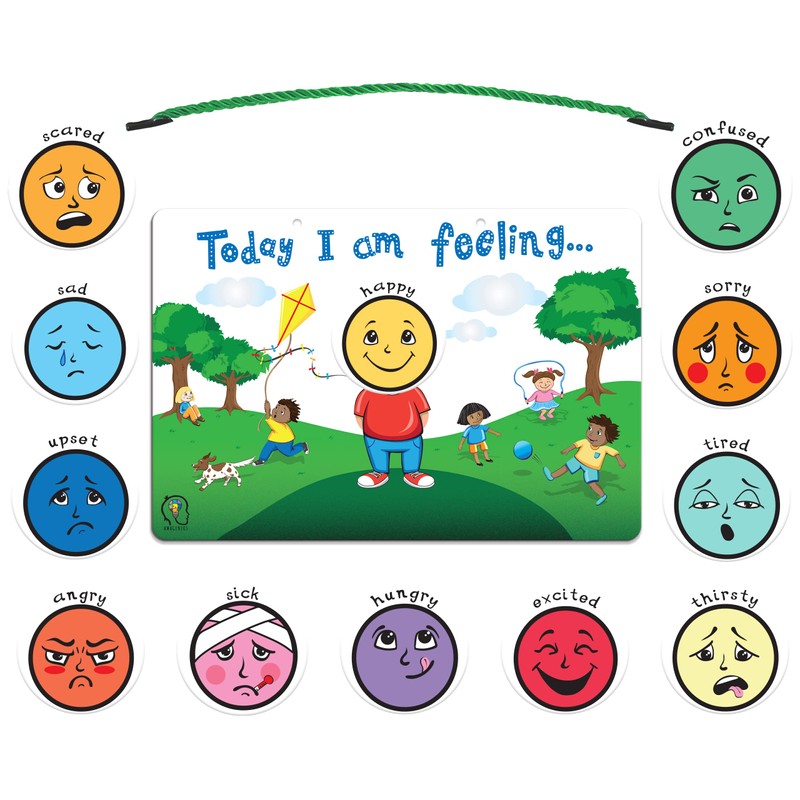 Today I am Feeling chart Feelings and Emotion Magnetic Chart