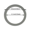 (2 Pack) Grey Blender Gasket, Compatible with Osterizer and Oster