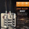 ANVIL TSA Locks for Luggage with Search Alert: Durable Cable