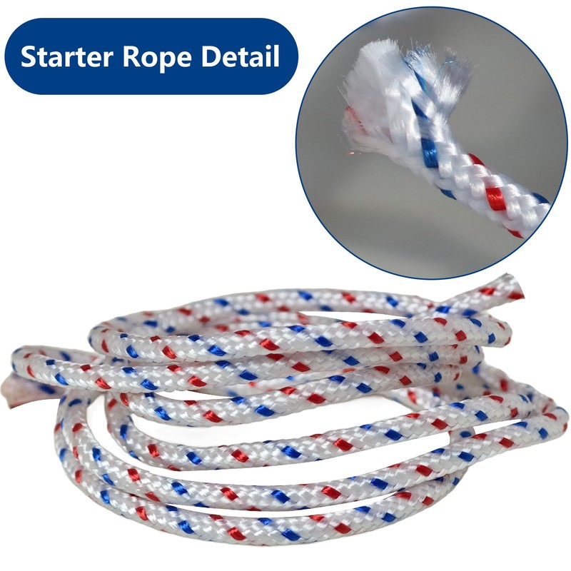 3.5mm Recoil Starter Rope 50M for Husqvarna STIHL Craftsman Chainsaw