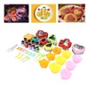 43 Pcs Mini Sandwich Cutter Sealer Sandwich Maker Cookie Sandwich