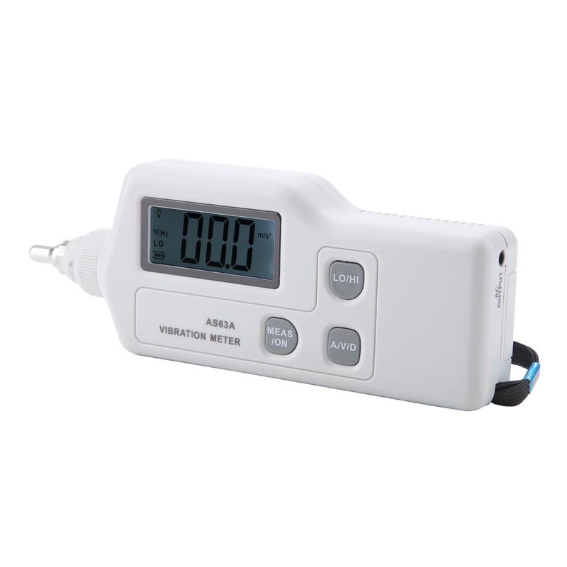 SMART SENSOR AS63A LCD Display Digital Vibration Meter Vibration Analyzer