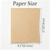 jakilee 100 Sheets Blank Braille Paper, 8.5 x 11 Inch