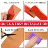 Vinyl Wall Base Baseboard Molding Trim 6" Flexible Self Adhesive