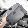 XSAJU Car Tissue Case Sun Visor Mount Tissue Holder PU