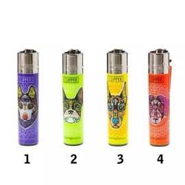 Clipper - Classic Large Reusable Lighter 48 Pack - Big Dog