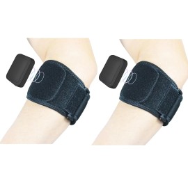 No Elbow Pad Guard,Tennis Elbow Braces (1 Pair) for Tendonitis and Tennis Elbow ...