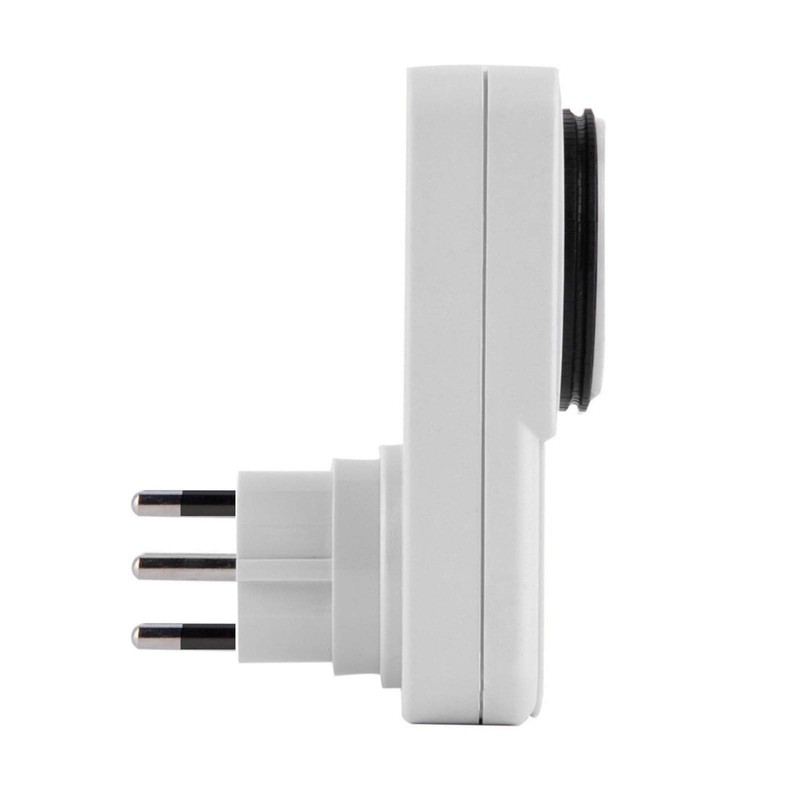 LEOFLA Adjustable timer 24 hours with programmable analogue socket timed