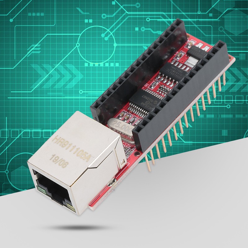 ENC28J60 Ethermet Shield V1.0 Network Module Board for Arduino Nano