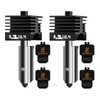 Sahvaim Upgraded 2Pcs 0.4mm H2D/H2S Hotend Kit for Bambu Lab
