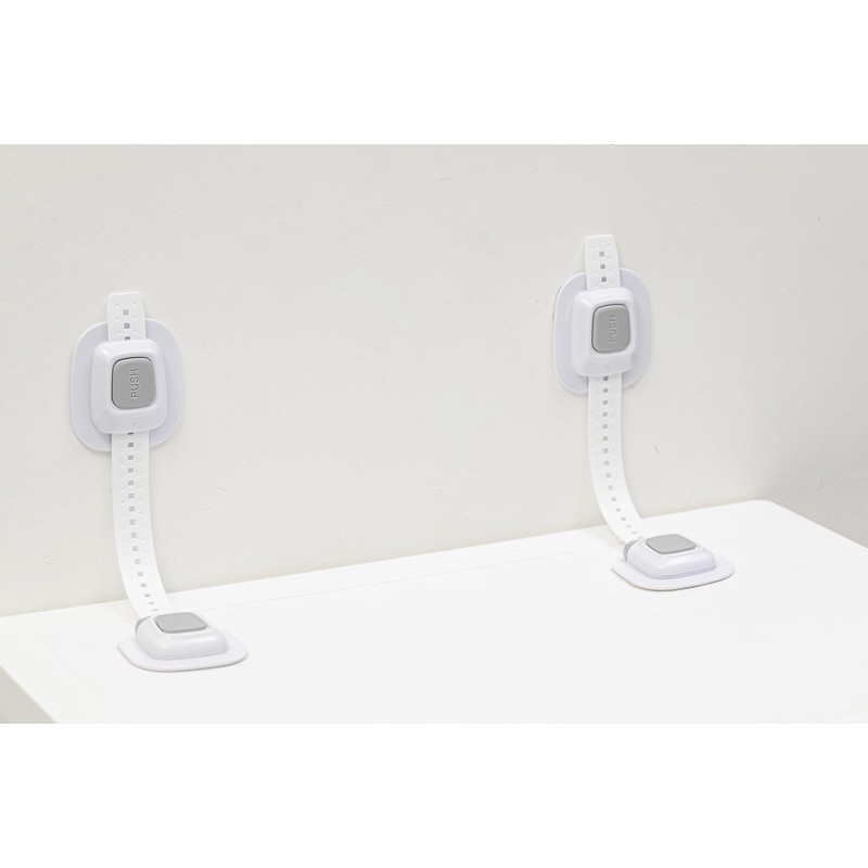 YEYA Upgraded No Drill Anti tip Furniture Wall Anchors Straps