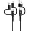 Outdoor Tech - Calamari Ultra Plus 5-in-1 Charging Cable -