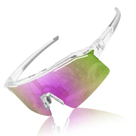 Sunbowglint Polarized Sports Sunglasses for Men Women Unbreakable TR90 Frame UV400 Protection Goggles Baseball Cycling Fishing Glasses