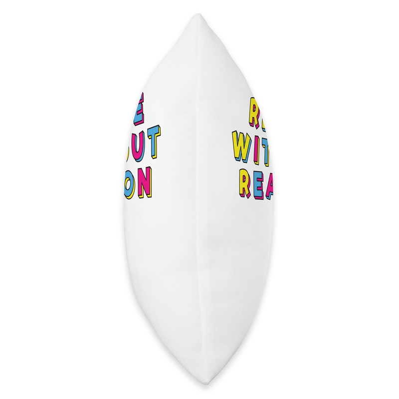 Rhyme Without Reason Throw Pillow