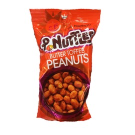 P-Nuttles Butter Toffee Peanuts 5oz (Pack of 2)