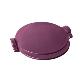 Emile Henry Made In France Flame Individual Pizza Stone 10" Set of 2, Figue