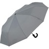 iX-brella Men's Pocket Umbrella Open-Close Automatic Round Hook Handle, Carbon
