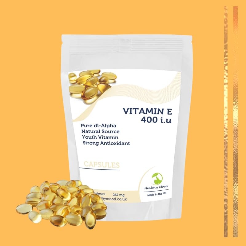 Vitamin E 267mg 400iu Antioxidant 250 Capsules