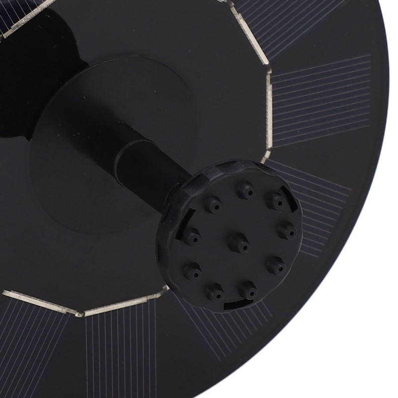Solar Water Pump 1W 130mm Solar Panel Fountain Pump 30‑50cm