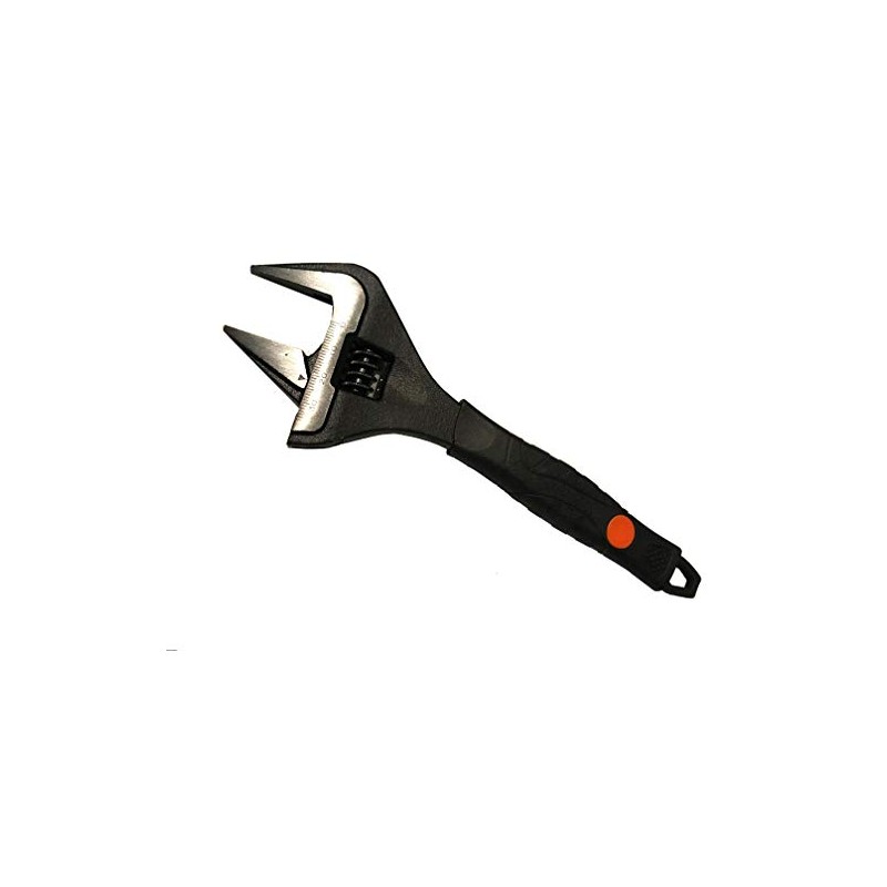 RICHMANN Professional Wide Opening Adjustable Wrench Spanner Anti Slip Grip,