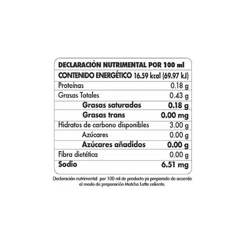 Te Verde Zoma Tea Antioxidante Matcha Latte 800 G