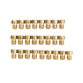 Pack of 25 Carburettor Main Nozzle 55-115 M5 Replacement Main Nozzle Carburettor Main Nozzle Kit for PHBG 21, PHBG 19.5 19, SHA 13 14 15, SHB 16 19 20, SHBC 19