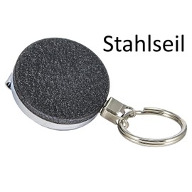 Key Holder Rope Chain Belt Clip Key Ring Key Ring Key Ring Extendable JoJo Steel Band Carabiner Pull Strap Steel Cable Steel Cord Steel Chain Strong