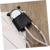 MAGICLULU 2pcs Stethoscope Holder for Scrubs PU Stethoscope Hip Holder