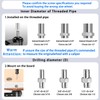5 inch Heavy Duty Caster Wheels, Stem Casters Set of