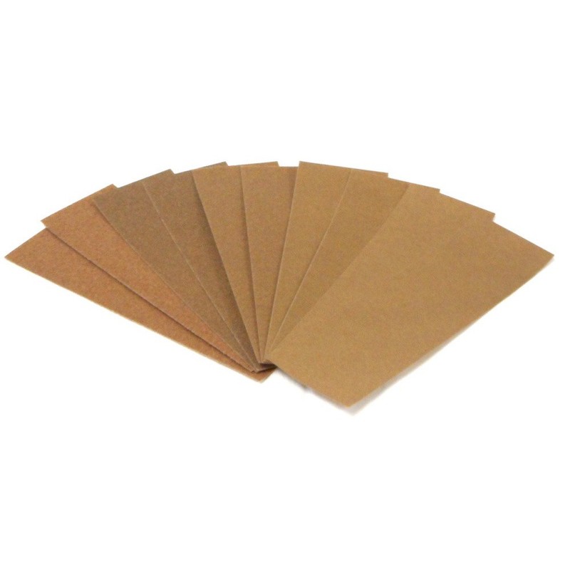 Arkland Sakamoto Sandpaper Set, Grit Size 80, 100, 120, 180,