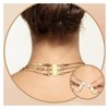 2pcs Necklace Layering Clasp,Multi Necklace Layering Clasp Multi Strand Clasps,Closures