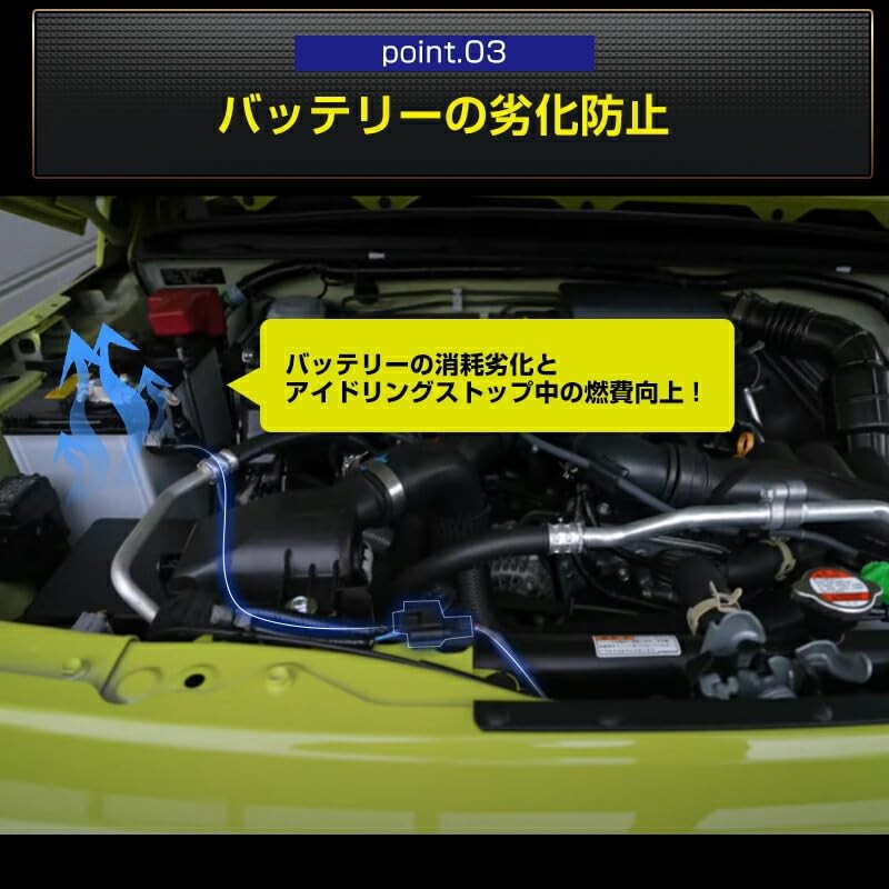 Suzuki Jimny Jimny Sierra JB64W JB74W Idling Stop Release SUZUKI