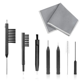 Hearing Aid Cleaning Tools Hearing Aid Cleaning Set Multifunctional Cleaning Brush for Hearing Aids Care Pack of 8