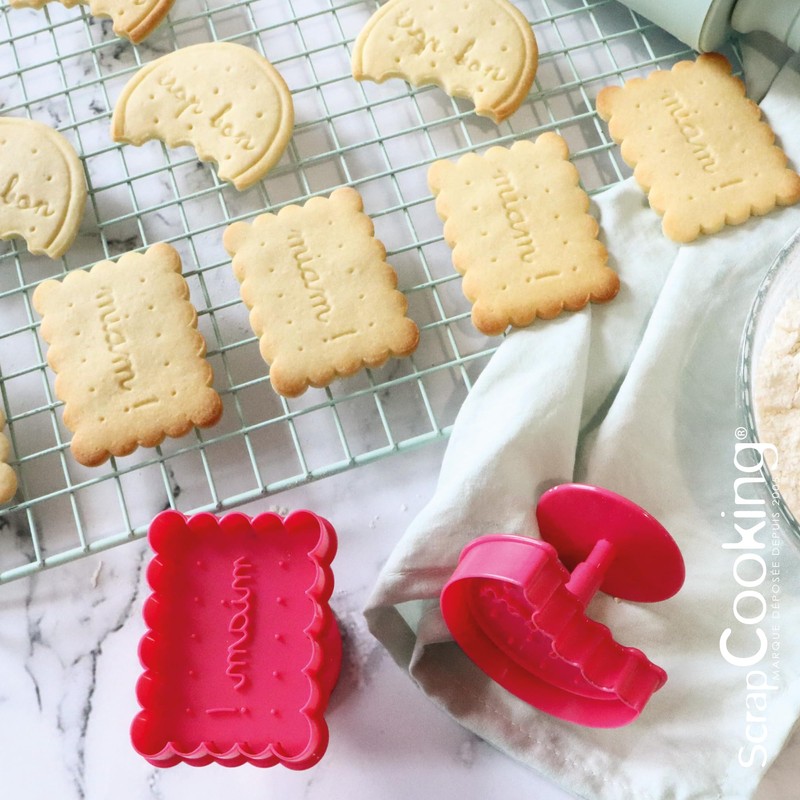 ScrapCooking - 2 Taglierina per biscotti "Classici" - Piccolascarpe e