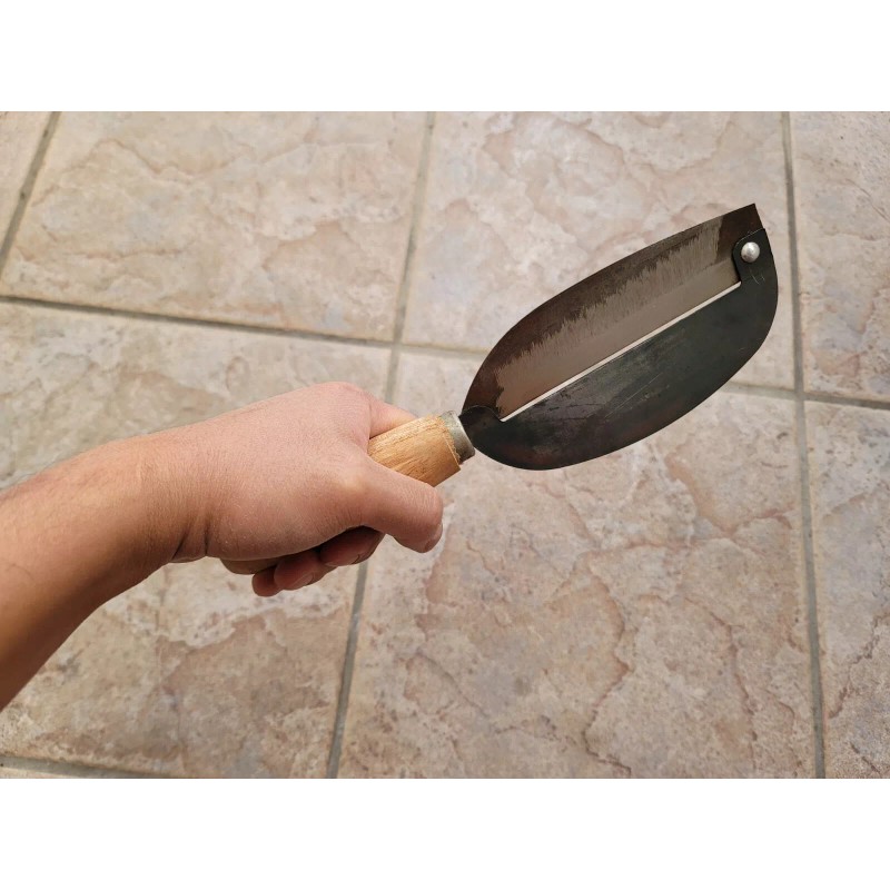 Crude - 4.5 Inch Heavy Duty Asian Peeler Knife -