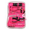 Baceyong 23 Pcs Ladies Pink Tool Kit,Screwdriver Household Tool,Pink Multi-function