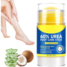Crema Para Pies Hidratante y Antigrietas Con Urea Al 60%, Nuevo Hidratante y Alivia El Agrietamiento y Sequedad Crema para Pies, Repara e Hidrata Pies Secos y Agrietados Manos (1 Pieza)