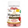 Magnesium Gummies - 60 Strawberry Flavoured Gummies - Supports Energy,