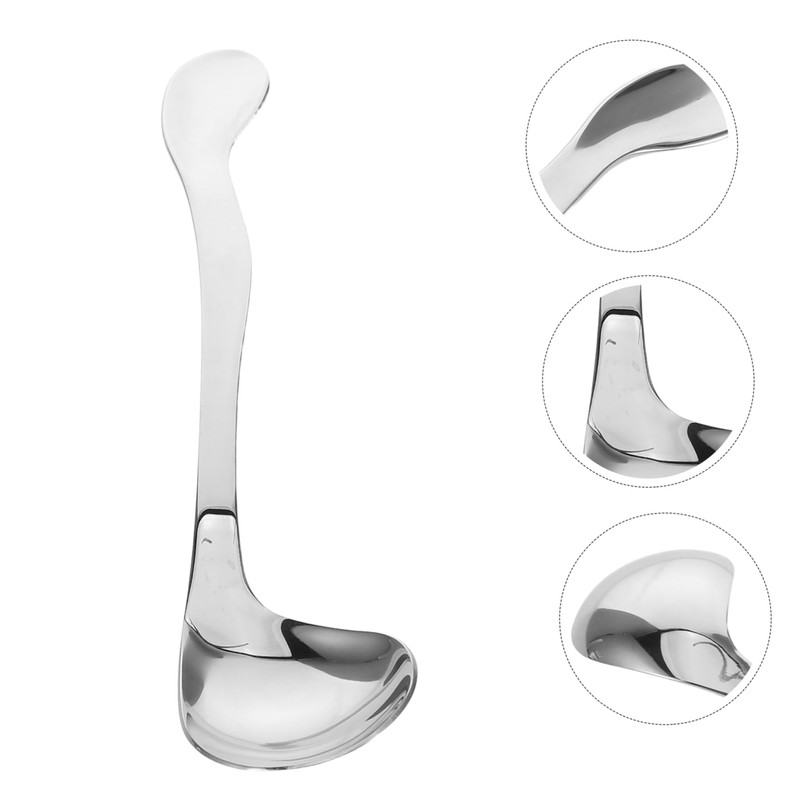 Gatuida Adaptive Spoon for Elderly Disabled Curved Handle Design for