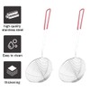 Hahhhha 2pcs Stainless Steel Wire Skimmer Spoon with Hook, Stainless